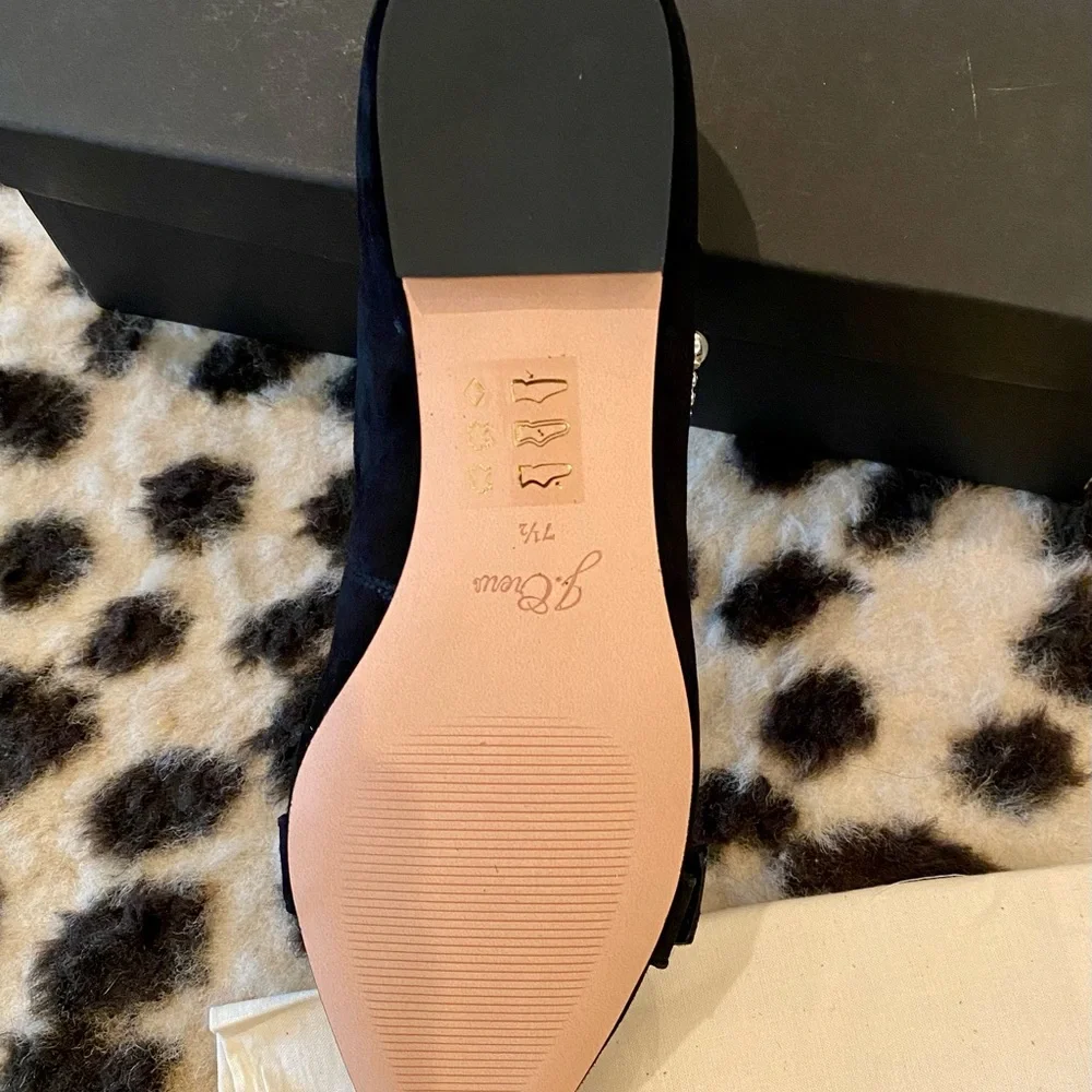 J. Crew Crisscross buckle strap flats in suede - Picture 6 of 9